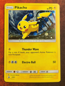 Pikachu - Promo Holo SM Promos SM81 LP Pokemon TCG - Image 1