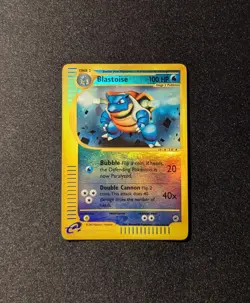 Pokemon EXPEDITION - #36/165 Blastoise - Reverse Holo - ENG - Lightly Played - Image 3