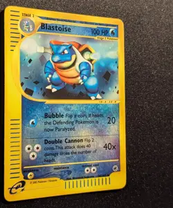 Pokemon EXPEDITION - #36/165 Blastoise - Reverse Holo - ENG - Lightly Played - Image 5