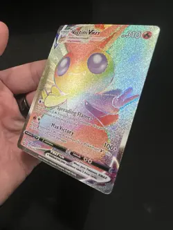 Victini VMAX 165/163 Battle Styles Rainbow Secret Rare MintCondition Pokemon TCG - Image 4