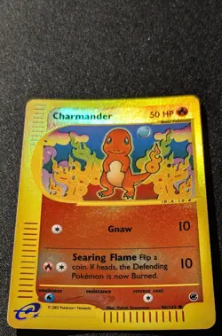 Pokemon EXPEDITION - #98/165 Charmander - Reverse Holo - ENG - Near Mint- - Image 4