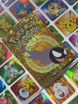 Pokemon Holo Vintage Pocket Monsters Vending Prism Sticker Nintendo collections - Image 1
