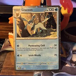 Glaceon SVP 171 Pokemon TCG Scarlet & Violet NM Black Star Promo COSMOS HOLO🔥 - Image 1