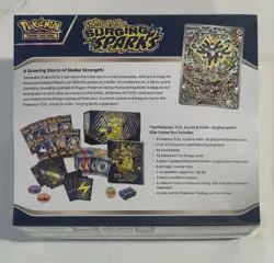 Pokemon TCG Scarlet & Violet SURGING SPARKS ELITE TRAINER BOX ETB New Sealed - Image 2