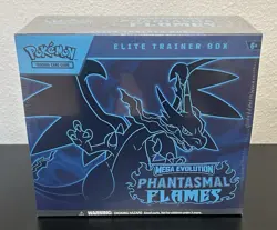 Pokemon TCG Mega Evolution PHANTASMAL FLAMES Elite Trainer Box ETB New Sealed - Image 1