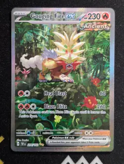 Gouging Fire ex - 204/162 SV05: Temporal Forces Pokemon NM Holo - Image 1