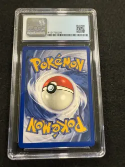 Pokemon Gastly 50/102 from Base Set Shadowless 1st Edition in a CGC 8.5 !! - Image 2