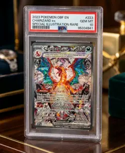 POKEMON CHARIZARD ENG PSA 10 SPECIAL ILLUSTRATION RARE OBF - Image 1