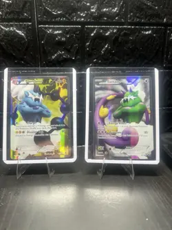 Pokemon TCG Thundurus 97/98, Tornadus 98/98 Full Art Holo NM Set Of 2 - Image 1