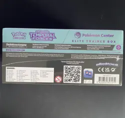 Pokemon Center Temporal Forces Walking Wake Elite Trainer Box NEW (SLIGHT RIP) - Image 5