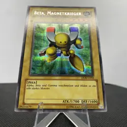Yugioh Beta, Magnetkrieger DOR-G002 Secret Rare Exzellent - Image 5