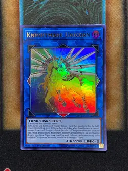 Yugioh Knightmare Unicorn MP19-EN028 Ultra Rare 1st Ed NM - Image 1