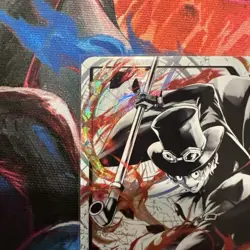 One Piece Card Game The Three Brothers ST13-001 Sabo Leader Alt Art Ink English - Image 2