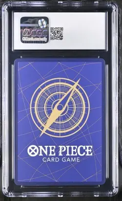 Japanese One Piece CGC 9 Monkey D. Luffy P-080 Promo Bandai Fest 2024 - Image 2