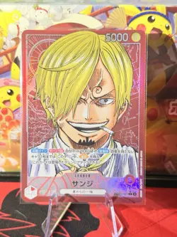 PRB01-001 Sanji Alt-Art Leader One Piece Premium Booster Japanese Near Mint - Image 1