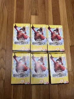 One Piece Egghead Starter Deck [ST29] English Version Lot Of 6 New Sealed - Image 1