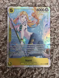 One Piece Heroine’s Edition Extra Booster Nami EB03-053 SR English - Image 1