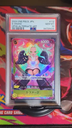 S-Snake OP08-112 Alternate Art PSA 10 - Image 1