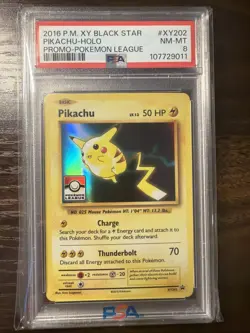 Pikachu - (Pokemon League) XY202 League & Championship Cards Holo - Image 1