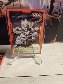 Dracotail Lukias Field Center Yugioh Justice Hunters Mini Box Promo Card SEALED - Image 1