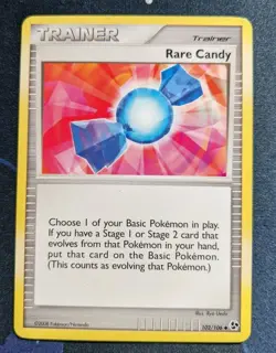 Rare Candy 102/106 Pokemon Card Diamond Pearl Great Encounters Pokemon TCG - Image 1
