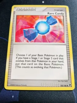 Rare Candy 102/106 Pokemon Card Diamond Pearl Great Encounters Pokemon TCG - Image 2