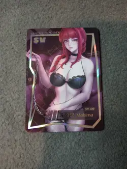 Makima chainsaw man SV09 lucky goddess 2 goddess story waifu anime card - Image 1