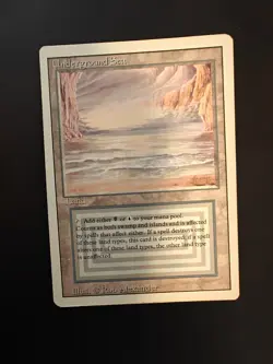 Magic the Gathering MTG card: Underground Sea Revised Edition - Image 1