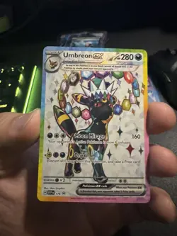 Umbreon ex SVP176 Sv: Scarlet & Violet Promo Cards Holo Pokemon TCG Card - Image 4