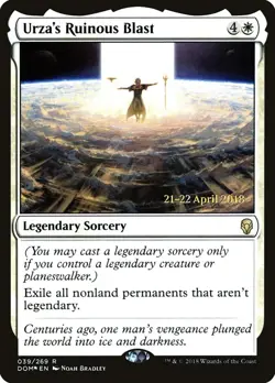MTG Foil - Urza's Ruinous Blast - 39 / NM / English - Image 1