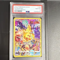 Pokemon Pikachu 160/159 Crown Zenith Secret Rare Full Art Holo PSA 10 2023 - Image 1