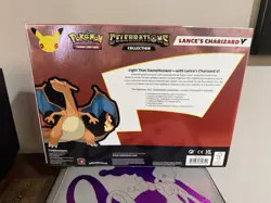 Pokemon TCG Celebrations Collection Lance's Charizard V Box 820650101625 - Image 2