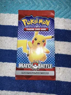 Pokemon 2022 Match Battle McDonalds Promo Sealed Booster Packs - Image 1