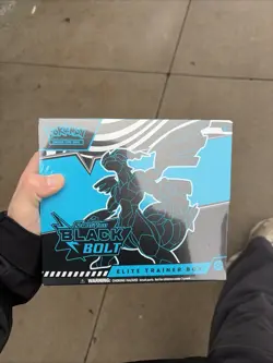 Pokemon Scarlet & Violet Black Bolt ETB Elite Trainer Box (New/Sealed) - Image 1