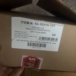 Pokemon TCG Mega Evolution Ascended Heroes ETB Unsealed Case of 10 (IN HAND) - Image 4