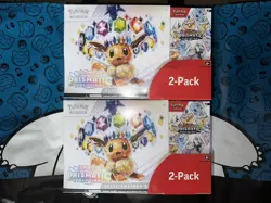 2x Sealed Pokemon Prismatic Evolutions Costco Bundle ETB And Booster Bundles - Image 1
