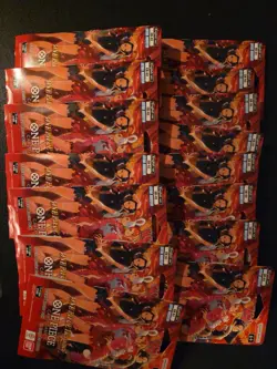 ONE PIECE Heroines EB-03 Lot Of 15 Sleeved Booster Packs English - Image 1