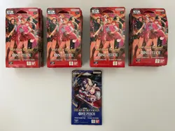 One Piece TCG Heroines Edition EB-03 & Azure Sea’s Seven Sleeved Booster Lot 36 - Image 1