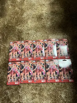 One Piece Card Game EB-03 Heroines Sleeved Booster Packs Lot of 10 Sealed - Image 1