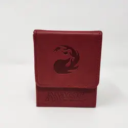 Magic the Gathering MTG Mana Flip Deck Box Ultra Pro RED Magnetic - 100 Cards - Image 2