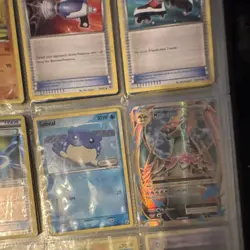 Pokemon BREAK EX Card Lot Arcanine BREAK Mega Charizard Spheal Binder - Image 3