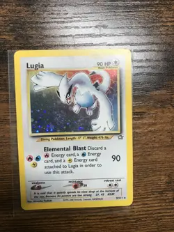 Lugia - 9/111 - Pokemon Neo Genesis Unlimited Holo Rare Card WOTC - Image 2