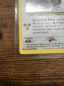 Lugia - 9/111 - Pokemon Neo Genesis Unlimited Holo Rare Card WOTC - Image 4