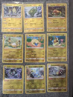 Sword and Shield Reverse Holo Lot (Electric) Pokemon Cards - Image 1