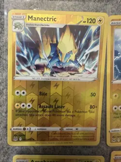 Sword and Shield Reverse Holo Lot (Electric) Pokemon Cards - Image 2