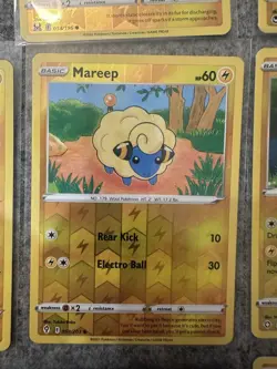 Sword and Shield Reverse Holo Lot (Electric) Pokemon Cards - Image 5