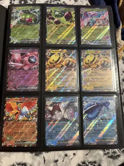 Huge Pokemon Card Binder Collection Lot bulk Cards - Modern Hits, Bulk, - Image 1