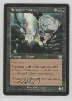Arrogant Wurm Magic: Torment #120 2002 - Image 1