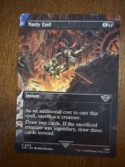 Nasty End (Borderless) Universes Beyond: the Lord of the Rings: Regular - Image 1