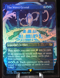 The Water Crystal (Borderless) Final Fantasy Foil NM - Image 1